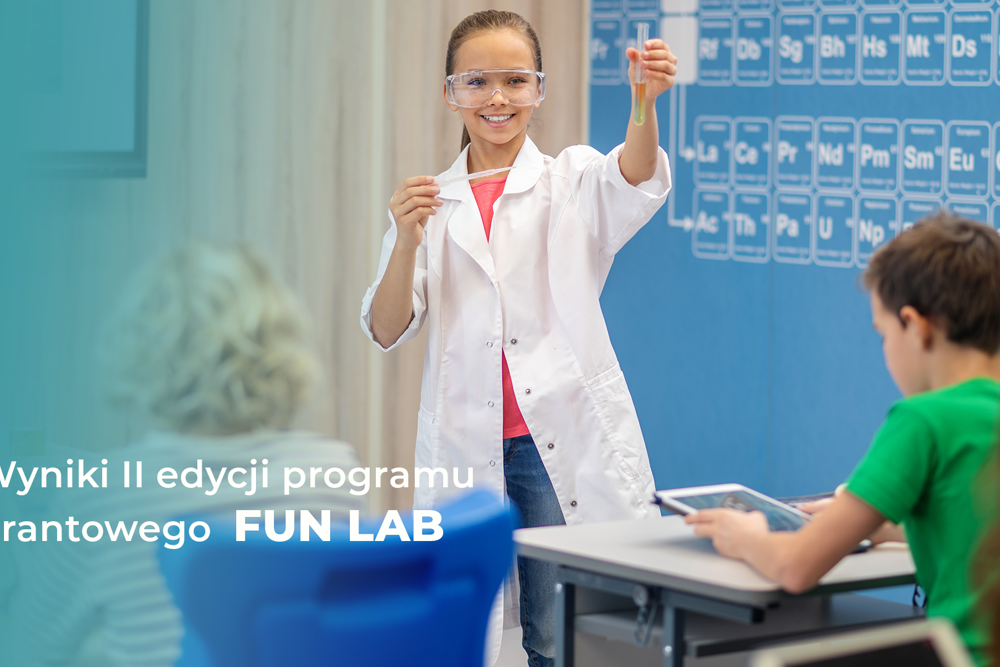 Wyniki II edycji  programu grantowego FUN LAB